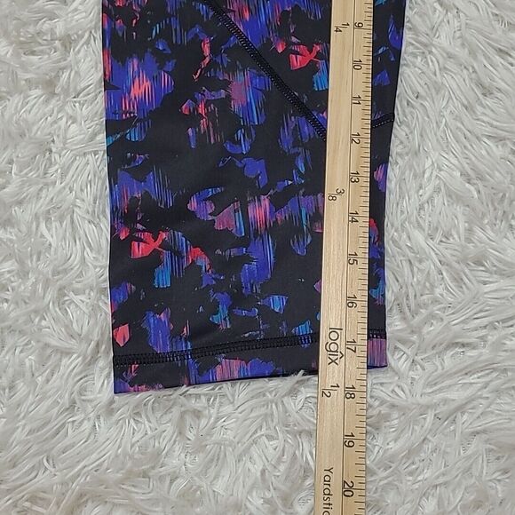 Zella Slim Fit Live In Crop Leggings Small Black Multicolor Two Pair - Picture 11 of 11